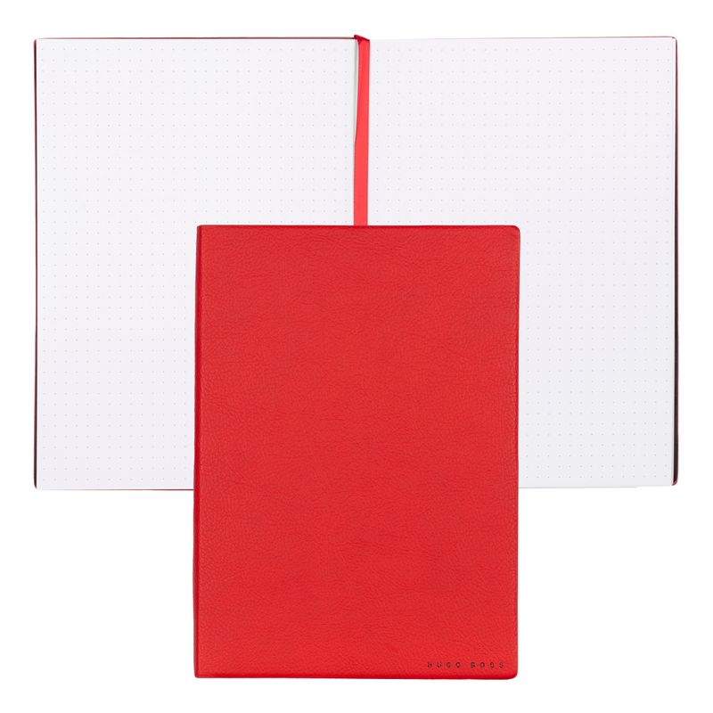 Hugo Boss Notebook Essential Storyline, dotted, A5, red