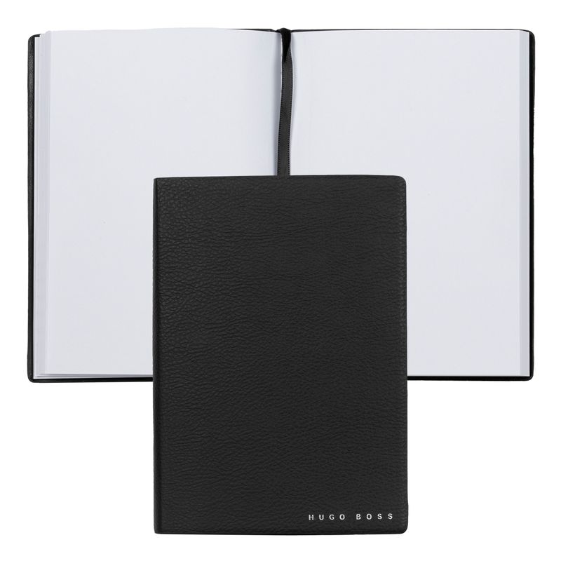 Hugo Boss Notebook Essential Storyline, blank pages, A6, black
