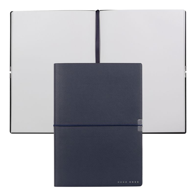 Hugo Boss Notebook Elegance Storyline, lined, A5, dark blue
