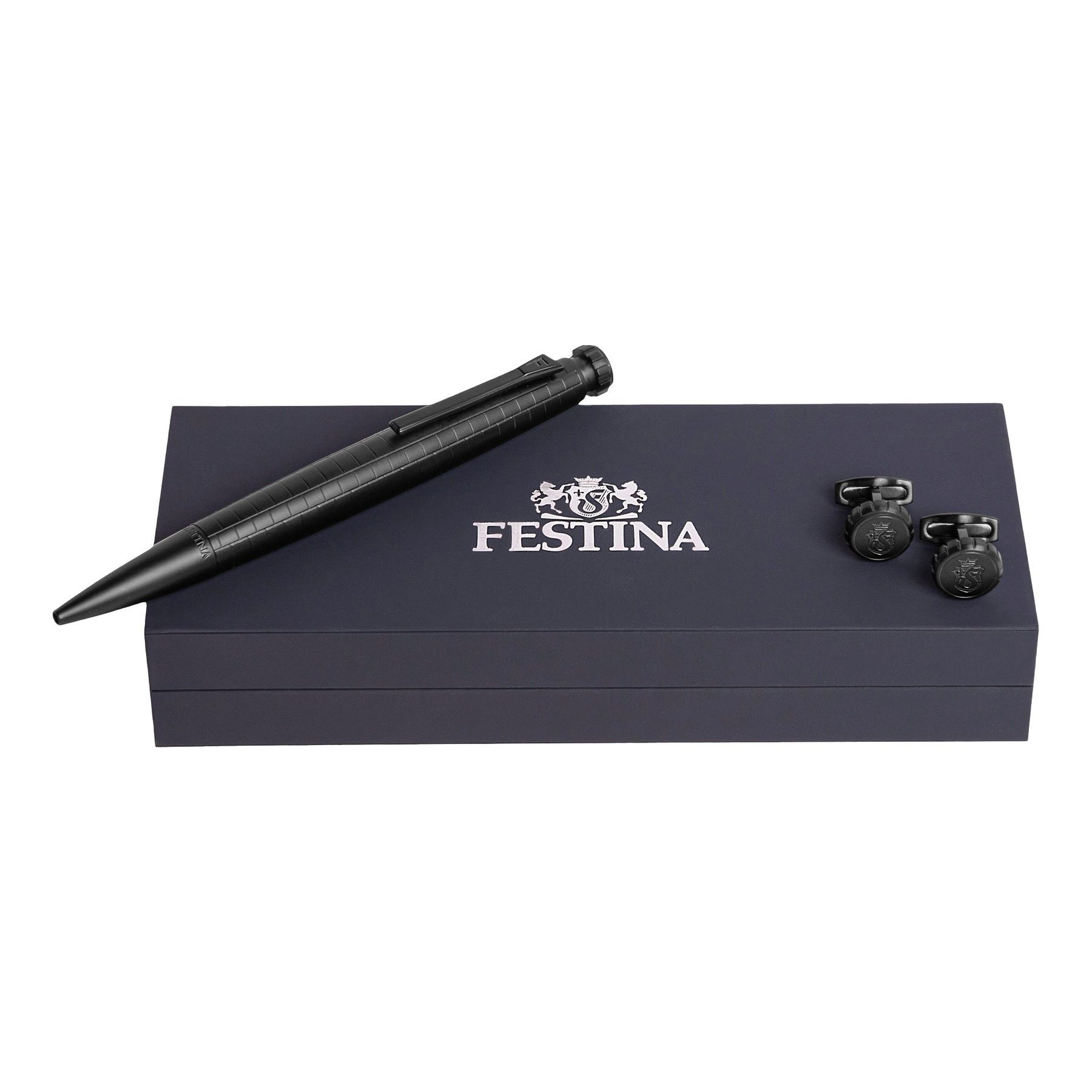 Festina Pen & cufflinks set Chronobike Band, black