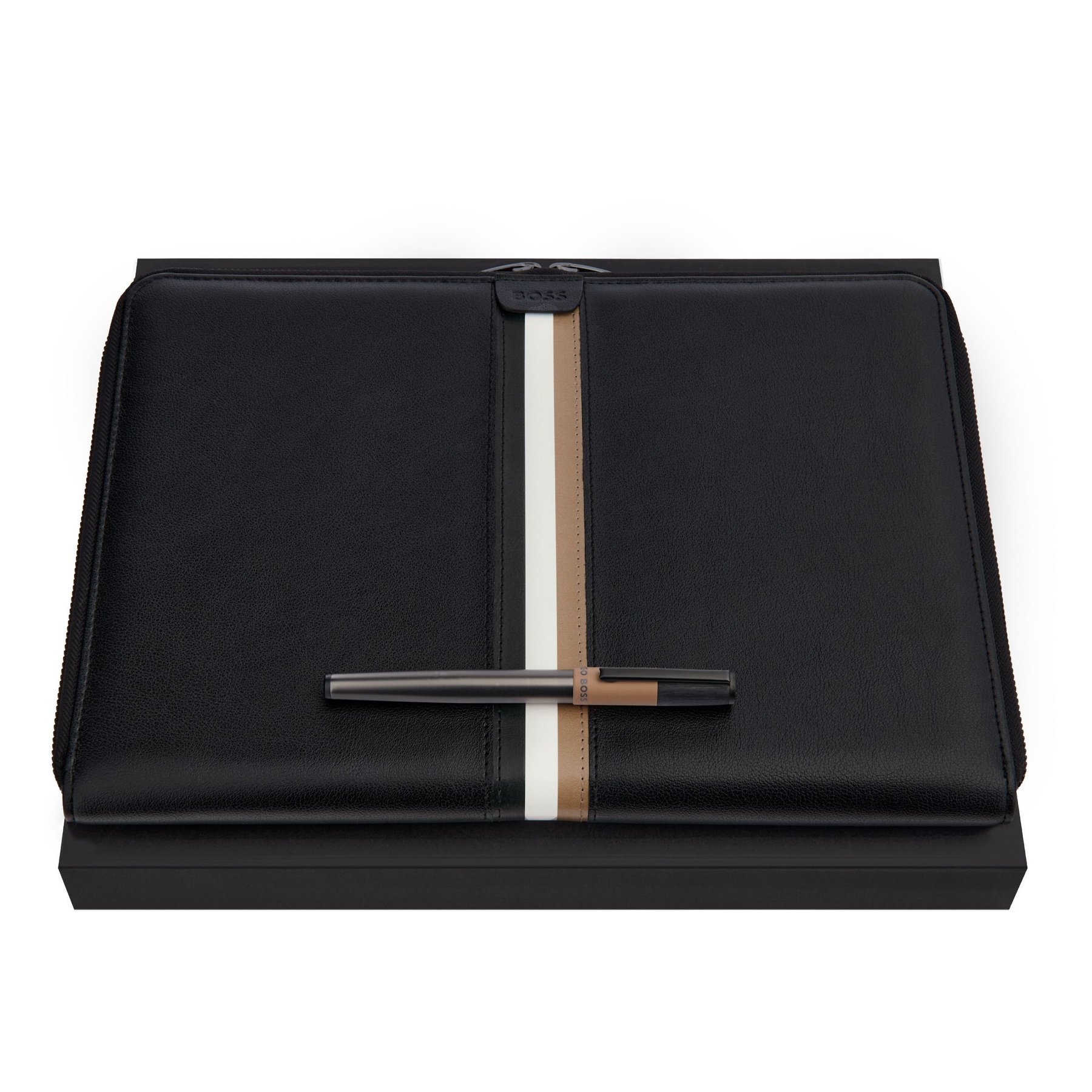 Hugo Boss Set ballpoint pen and conference folder, A4