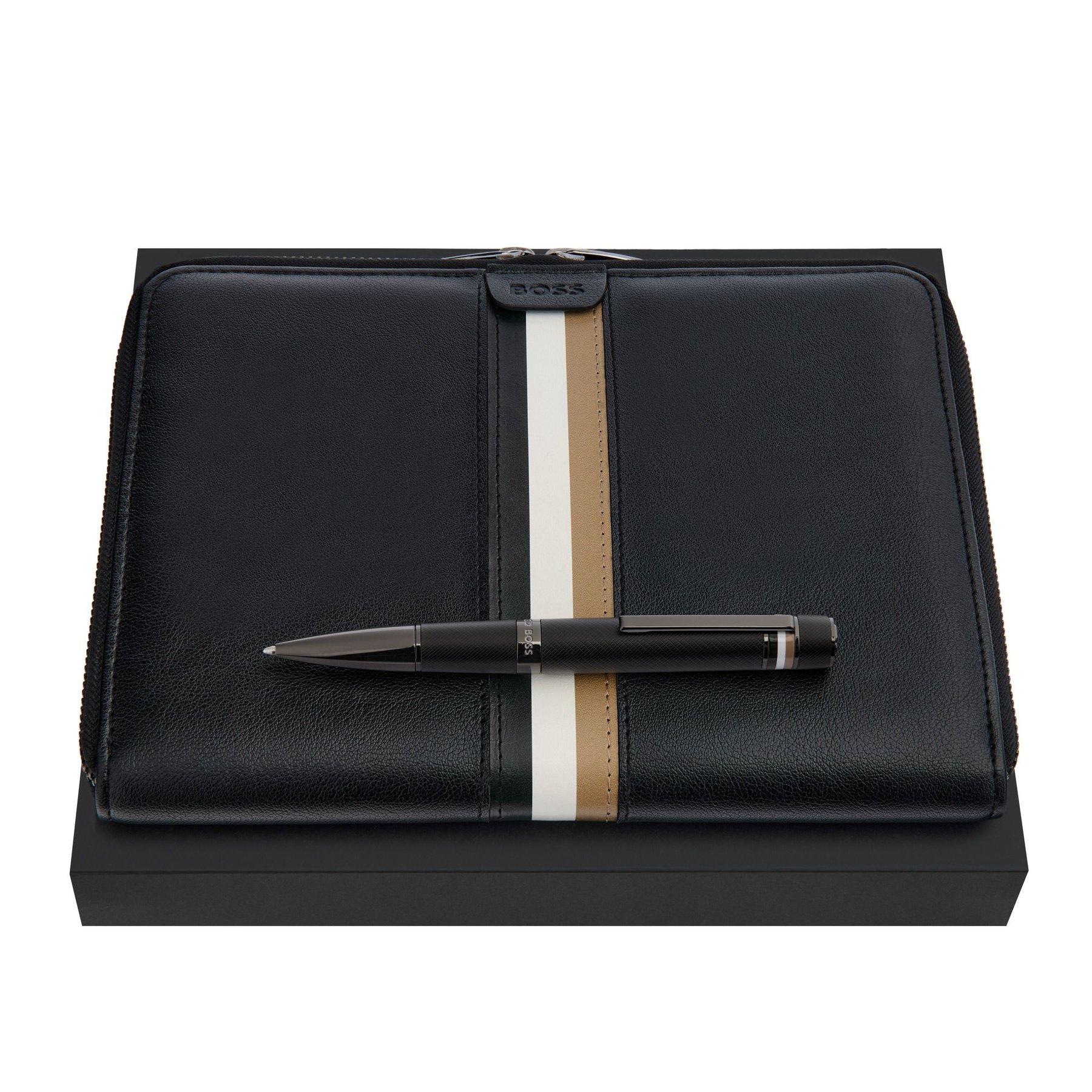Hugo Boss Set ballpoint pen and conference folder, A5