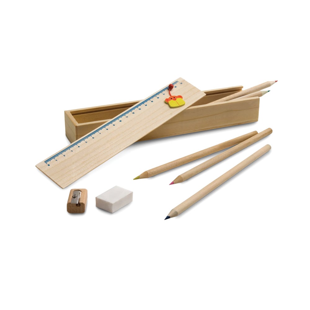 Hi!dea Drawing Set Doodle, in wooden box