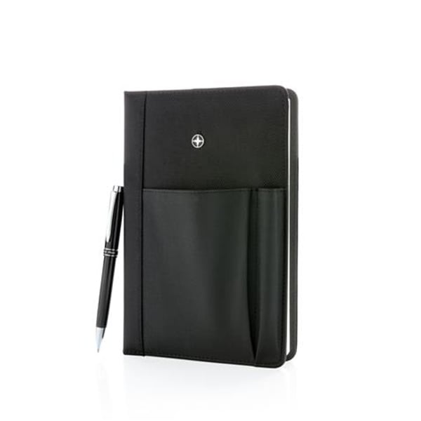 Swiss Peak Notebook, A5, with pen