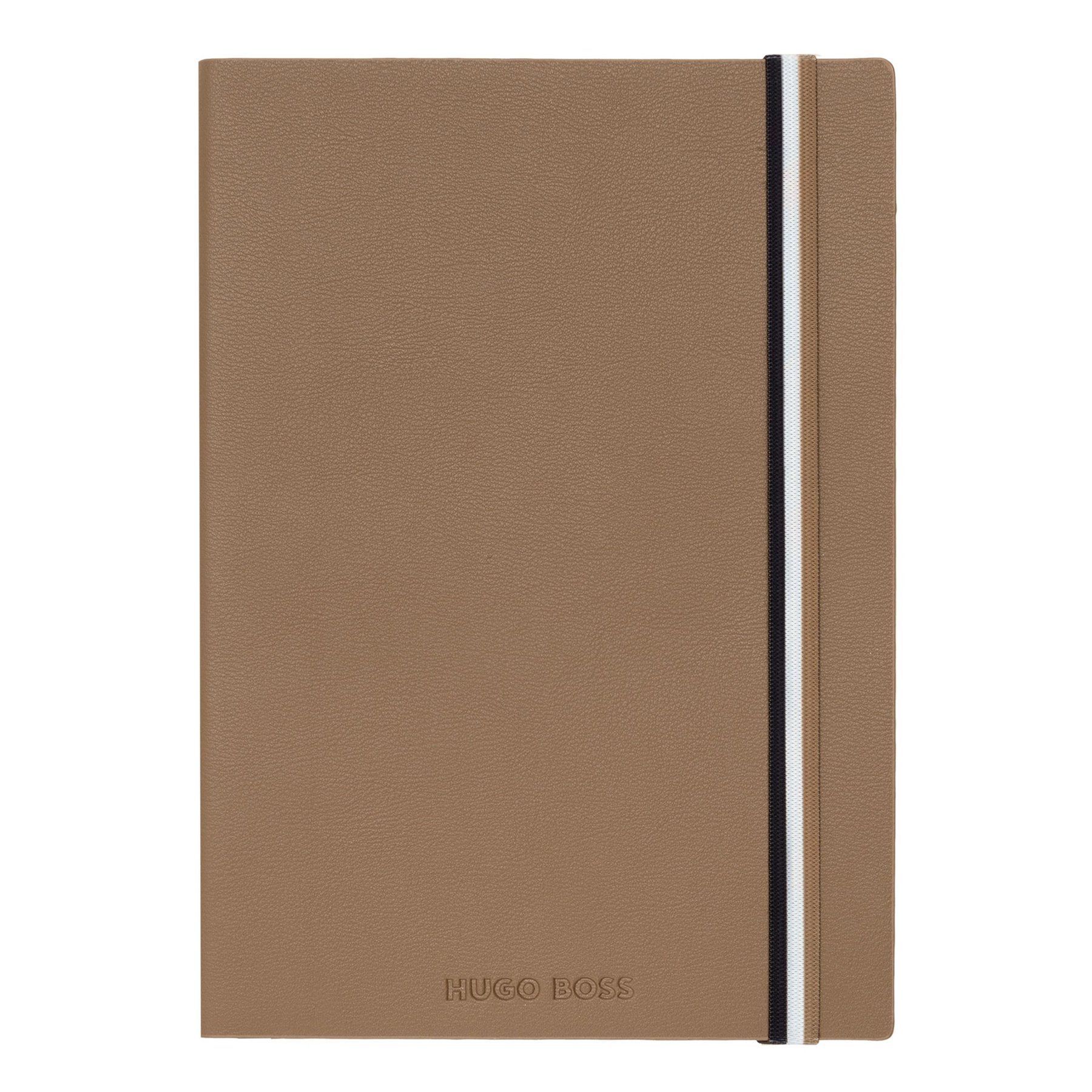 Hugo Boss Notebook Iconic, A5, wide ruled, caramel