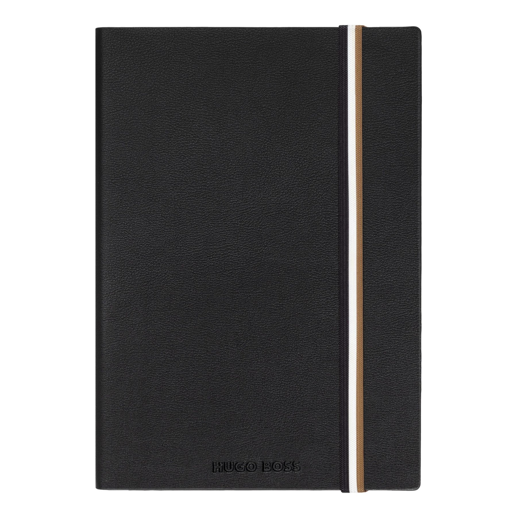 Hugo Boss Notebook Iconic, A5, wide ruled, black