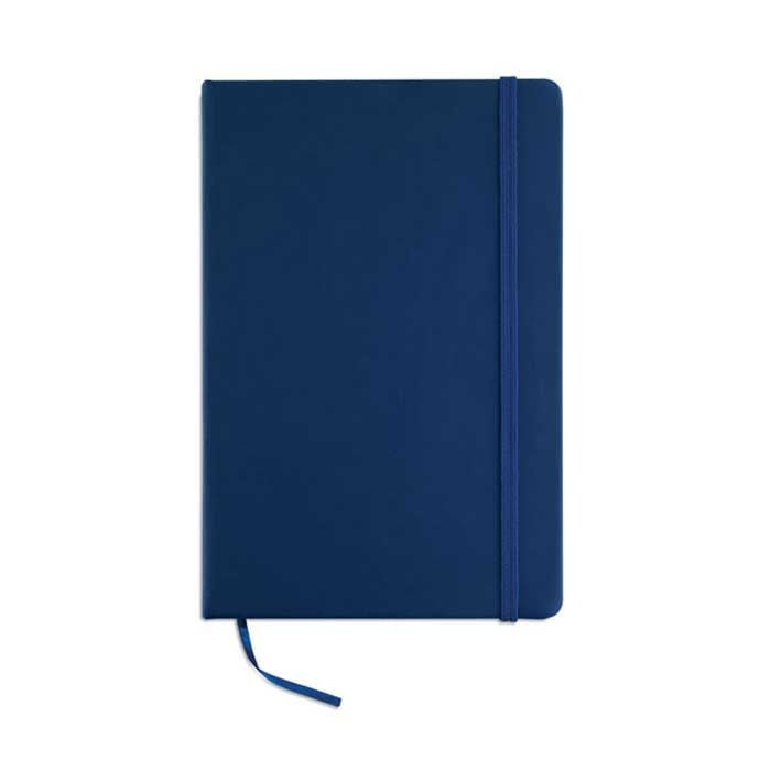 Notebook Sofia, A5, with elastic, wide ruled, 80 sheets, blue