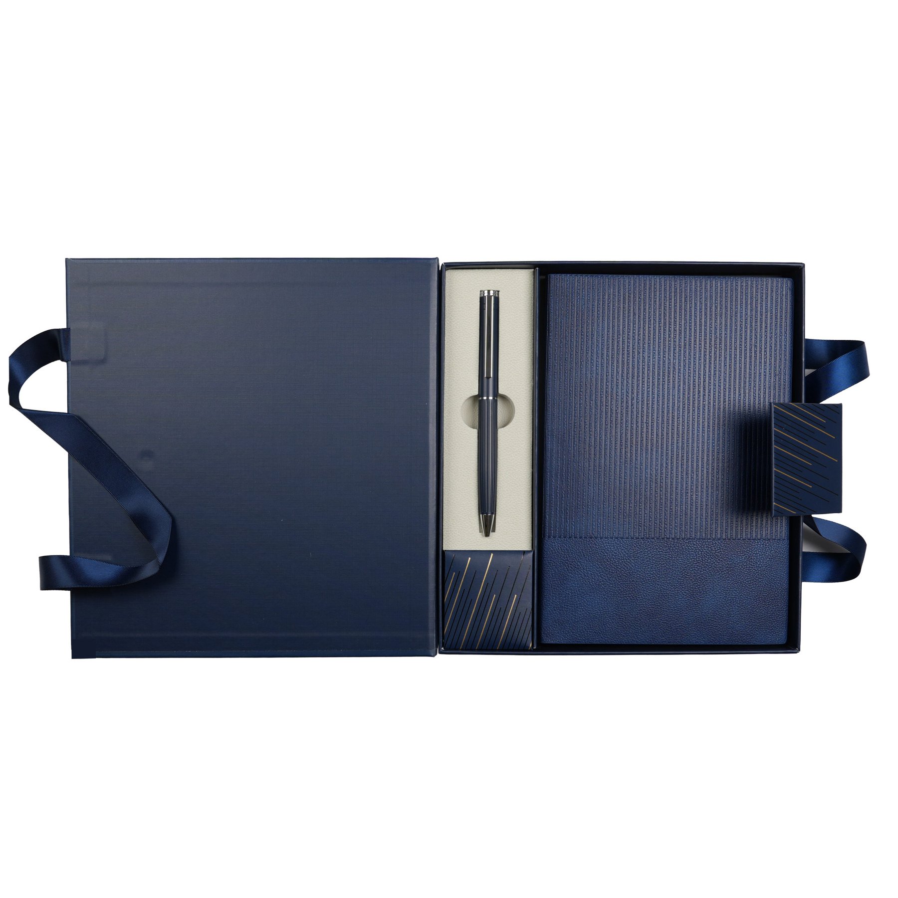 Matrix Blue Notebook and pen set, in box, blue