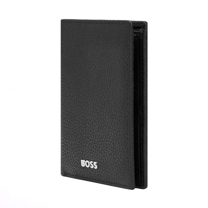 Hugo Boss Card holder Classic Grained, with 8 slots, black