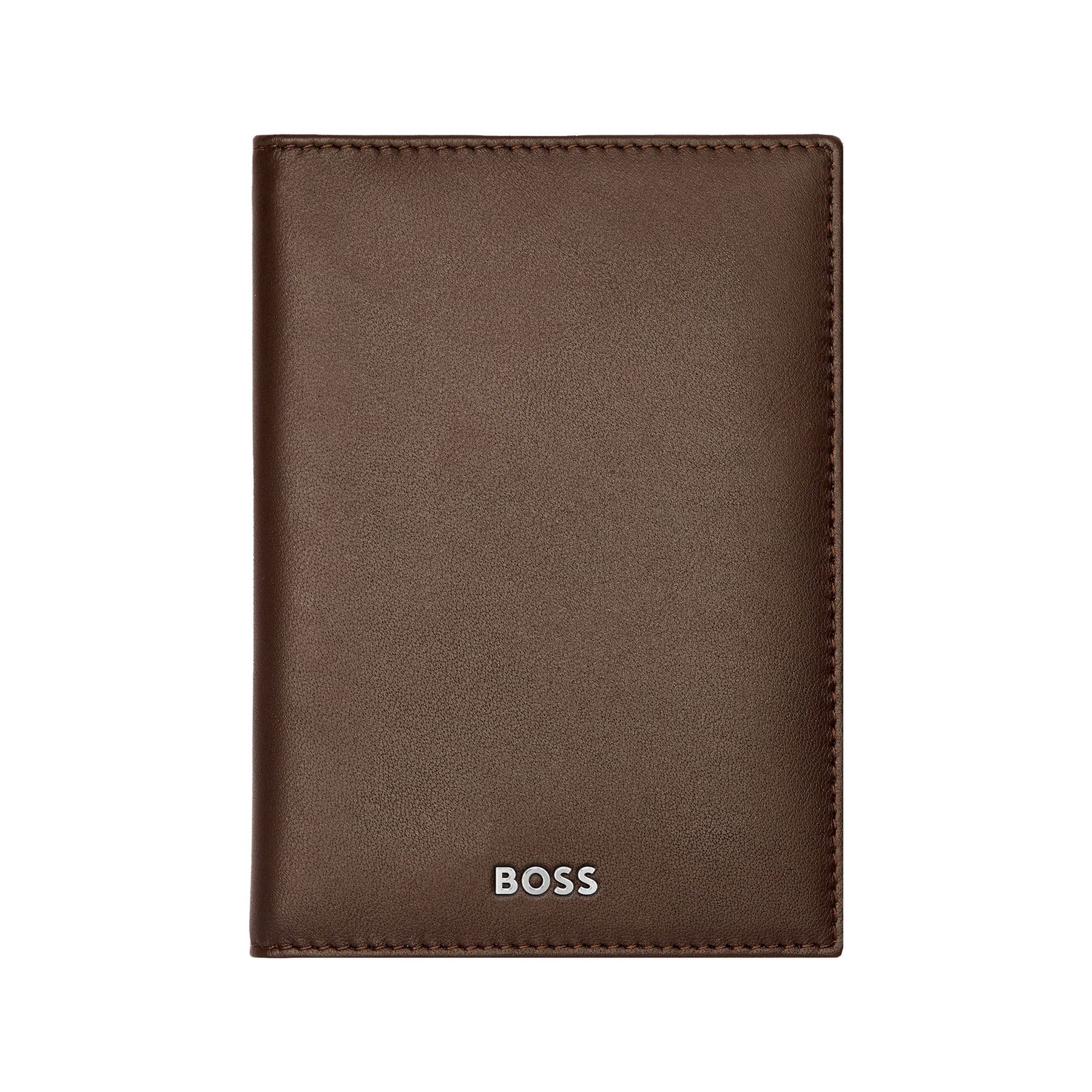 Hugo Boss Card holder Classic Smooth, 8 slots, brown