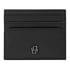 Hugo Boss Калъф за карти Saffiano, с 6 отделения, черен