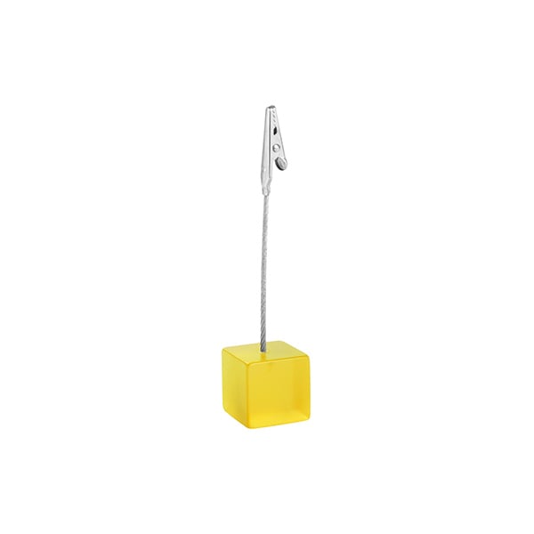 Cool Note holder Compton, with clip, yellow