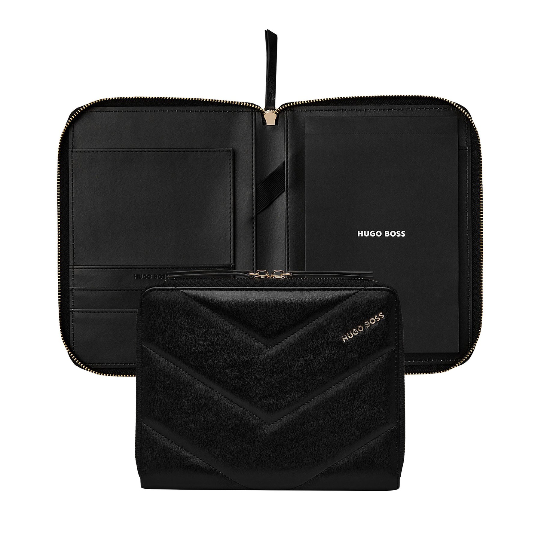 Hugo Boss Conference folder Triga, A5, black