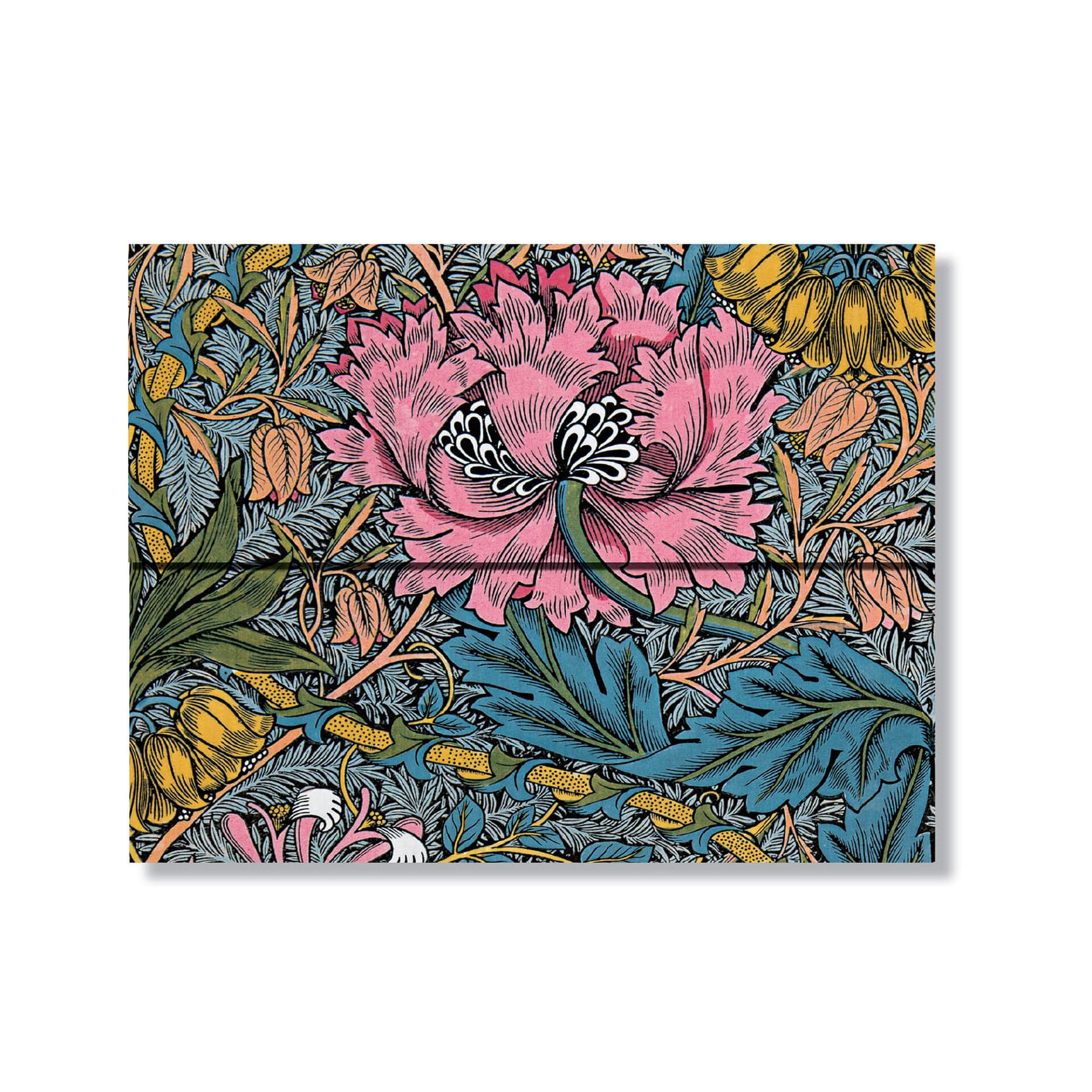 Paperblanks Document Folder William Morris Pink Honeysuckle