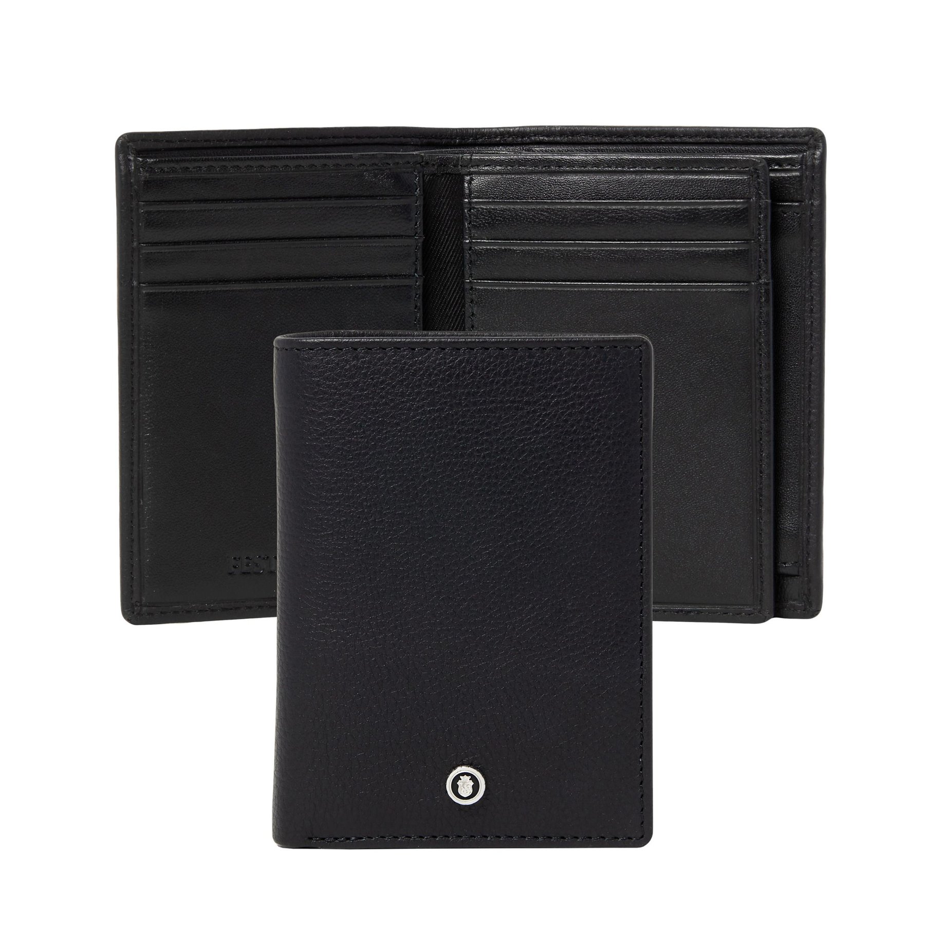 Festina Card holder Button, large, black