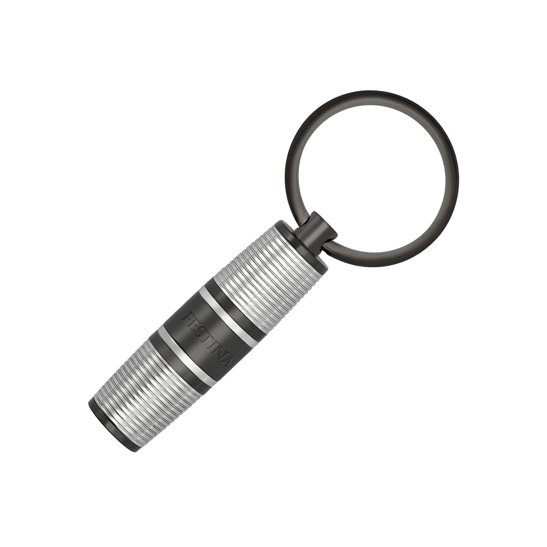 Festina Keychain Bold Stripe, chrome
