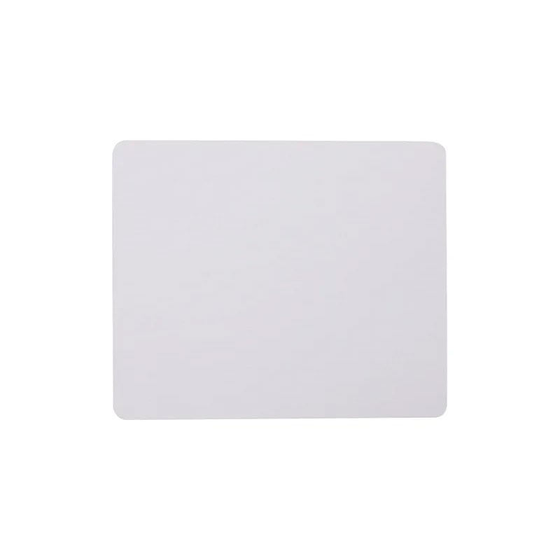 BESTSUB Mouse Pad, 22 x 18 cm, 3 mm, white