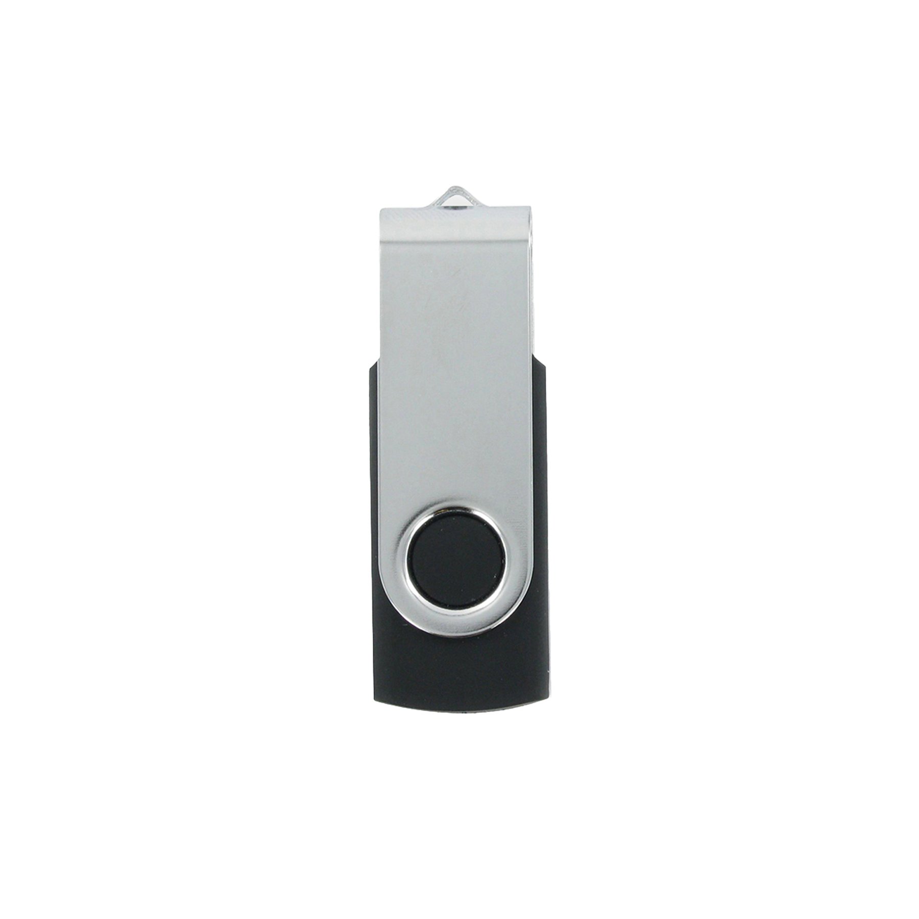 USB Flash drive Swivel, USB 2.0, 16 GB, no logo, black
