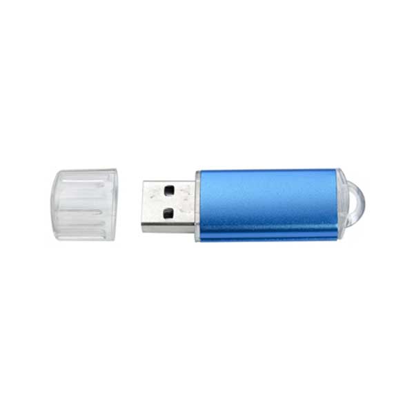 USB flash drive Craft, USB 2.0, 16 GB, no logo, blue