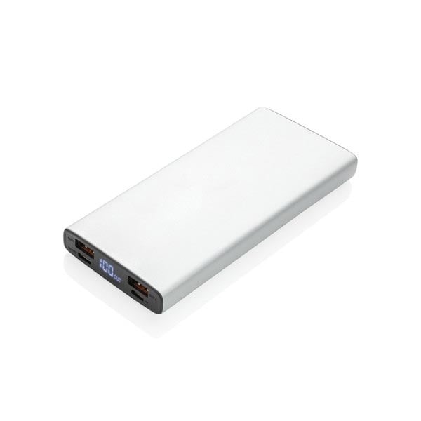 XD Power bank, 10,000 mAh, silver