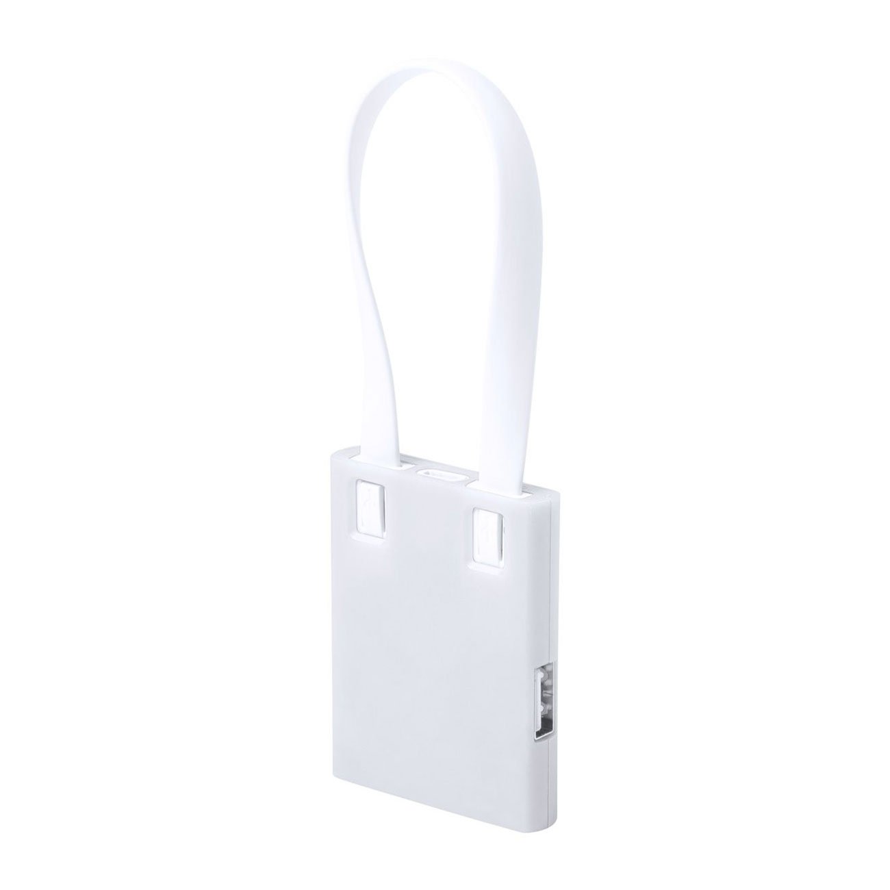Yurian USB hub, 3 ports, white