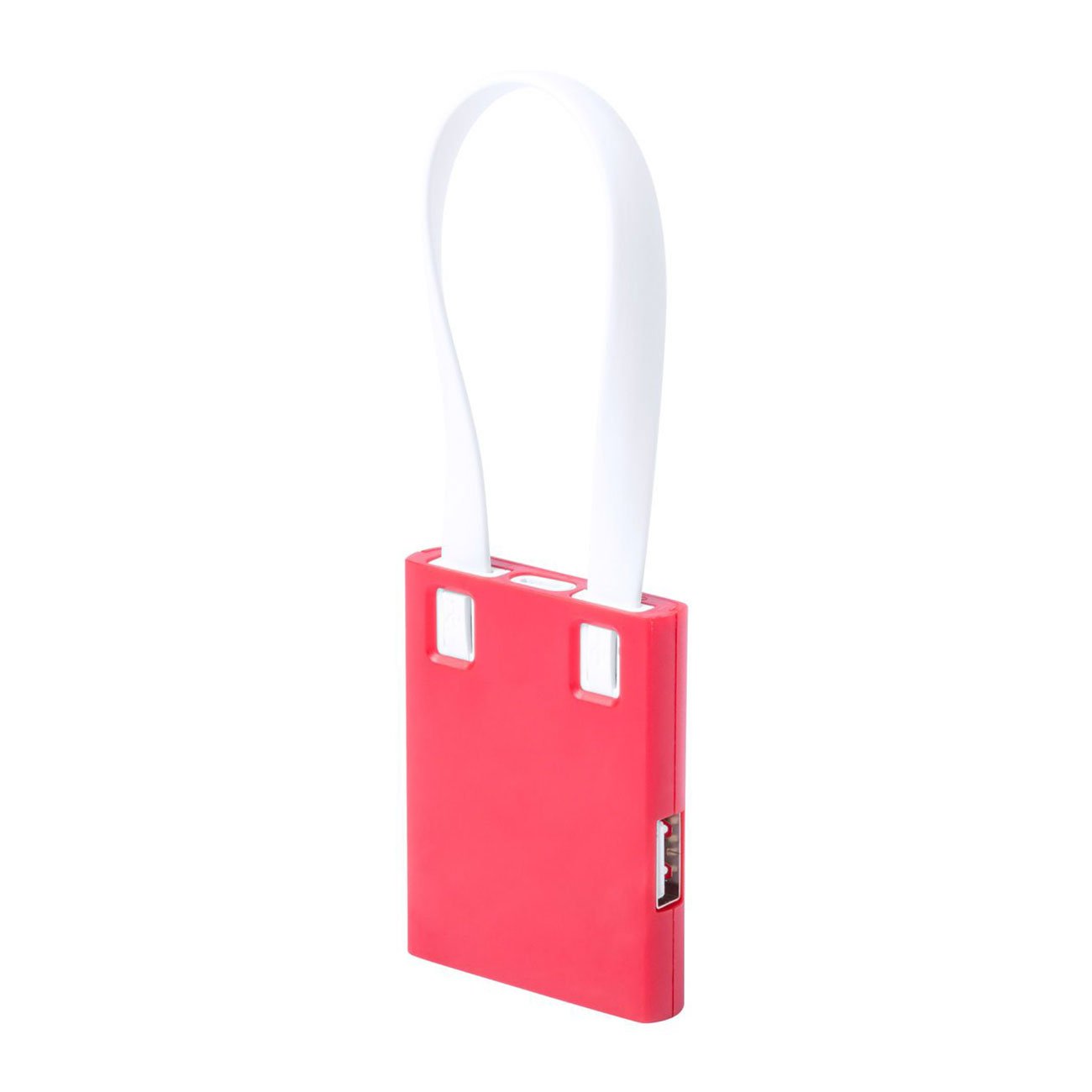 Yurian USB Hub, 3 ports, red