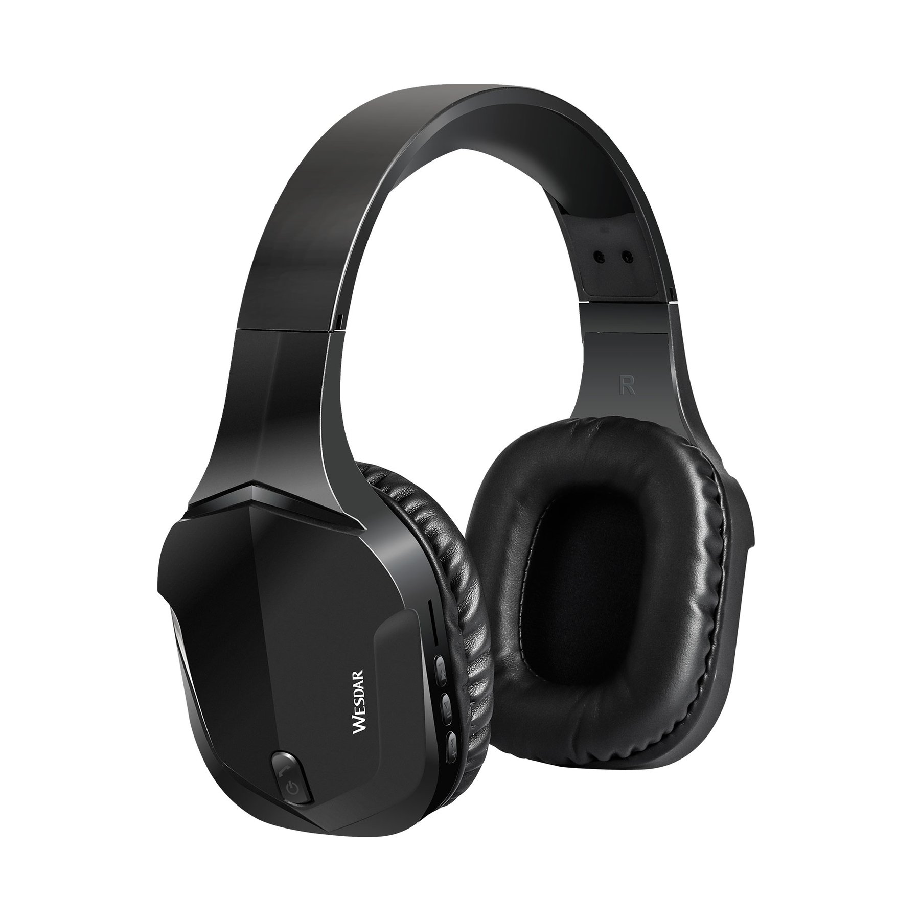 Headphones Wesdar BH81, with Bluetooth, black
