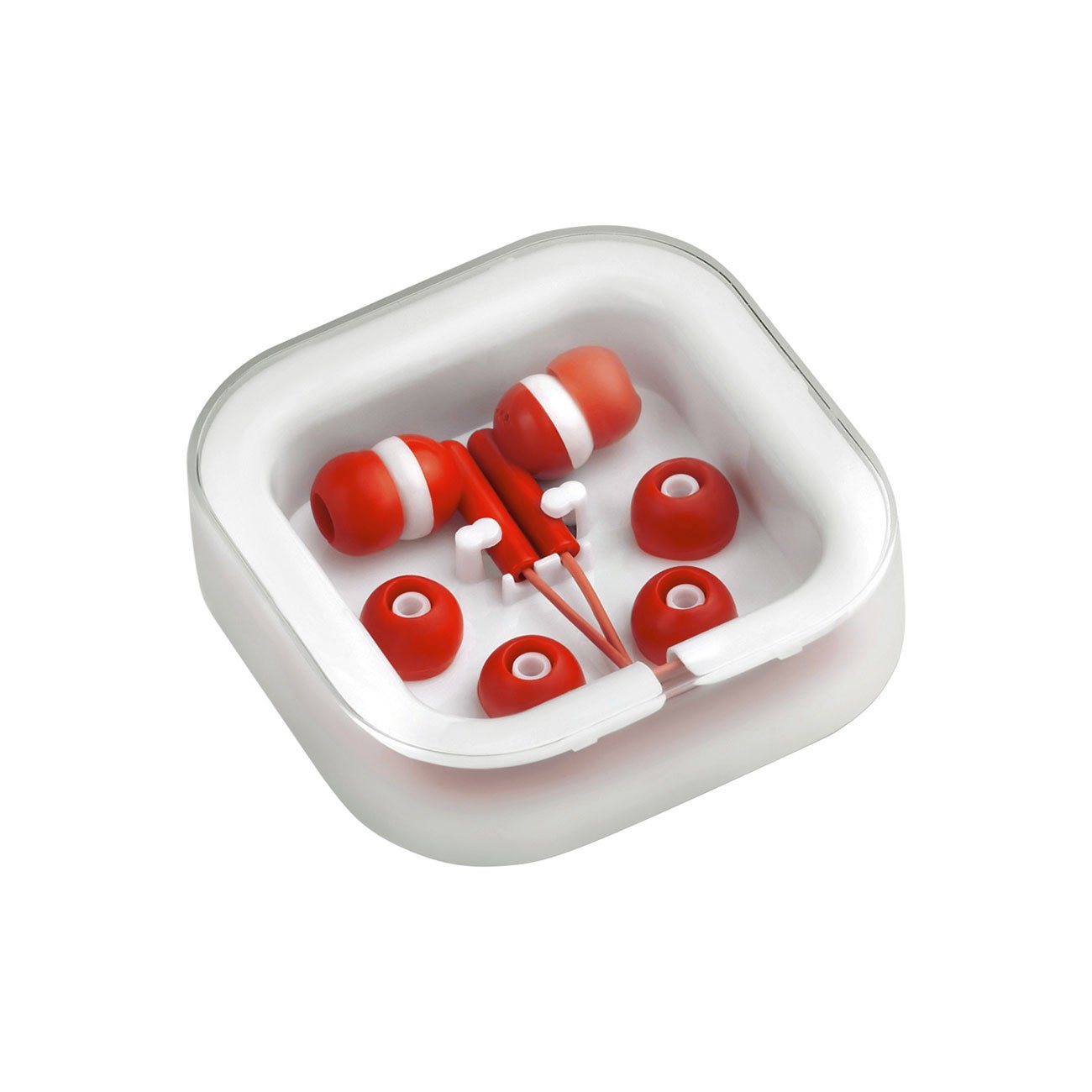 Cool Headphones Cort, in box, 70 x 20 x 70 mm, red