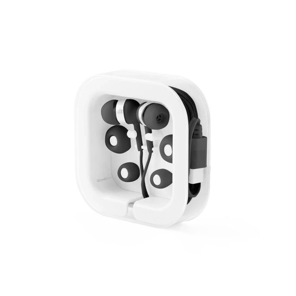 Headphones Hi!dea Presley, with cable 1.2 m and microphone, USB Type-C, black