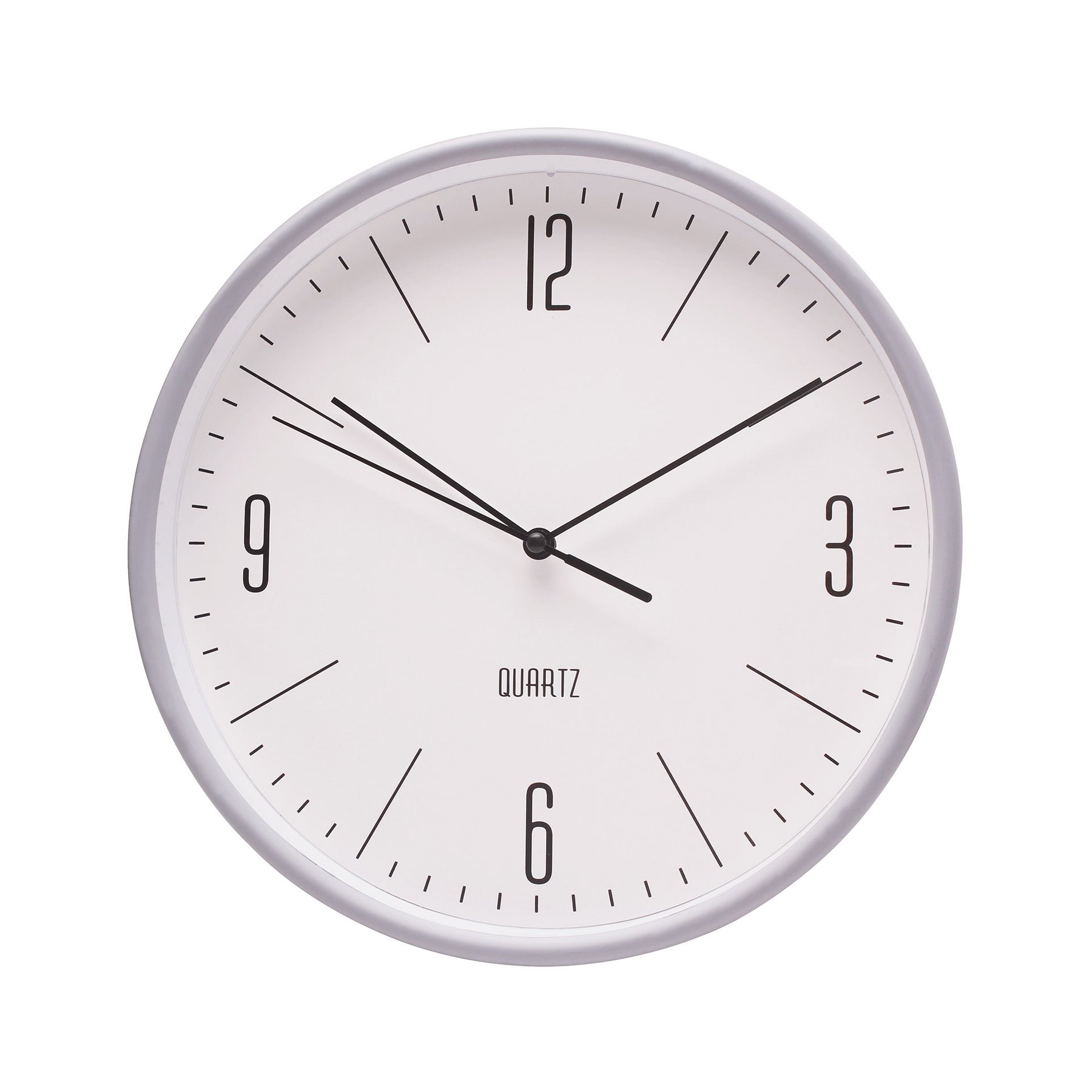 Splendid Wall Clock Primary, diameter 25.5 cm, gray
