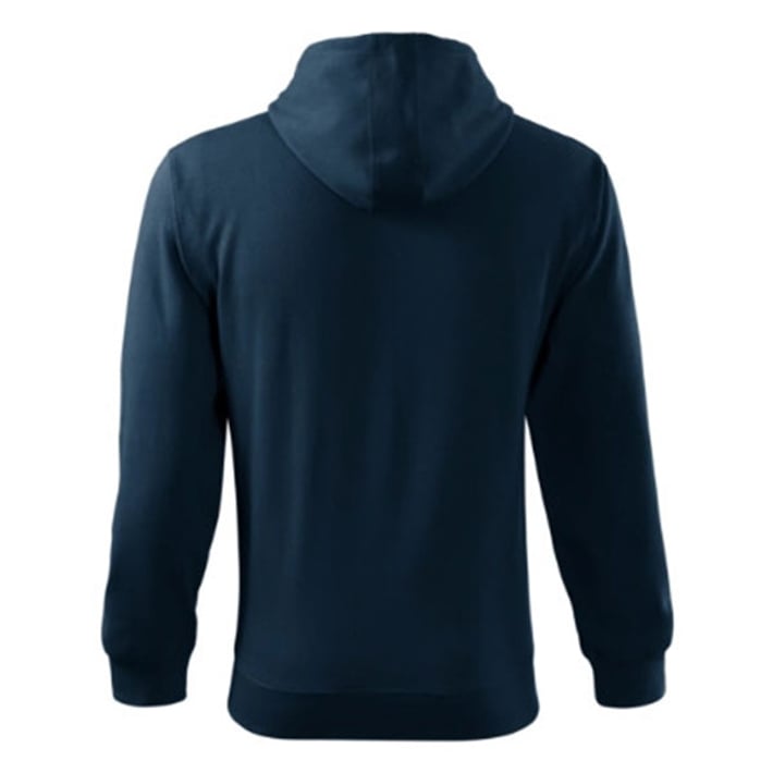 Malfini Men’s sweatshirt Zipper 410, size L, dark blue
