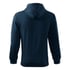 Malfini Men’s sweatshirt Zipper 410, size L, dark blue