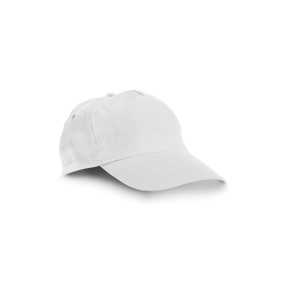 Hi!dea Cap Chilka, kids, polyester, 5-panel, white