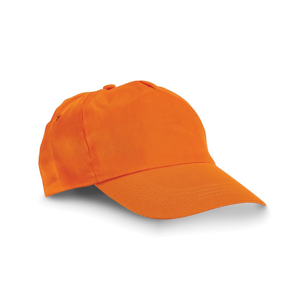 Hat Chilka, children’s, 5-panel, polyester, orange