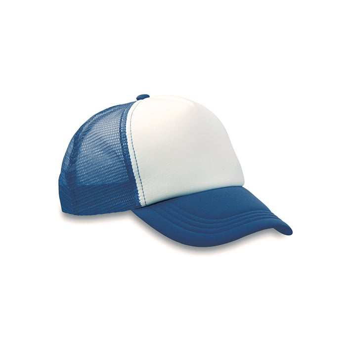More Than Gifts Baseball Cap Trucker, 5-panel, polyester, blue