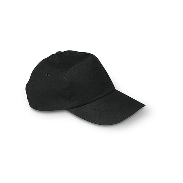 More Than Gifts Baseball Cap Glop, 5-panel, cotton, black