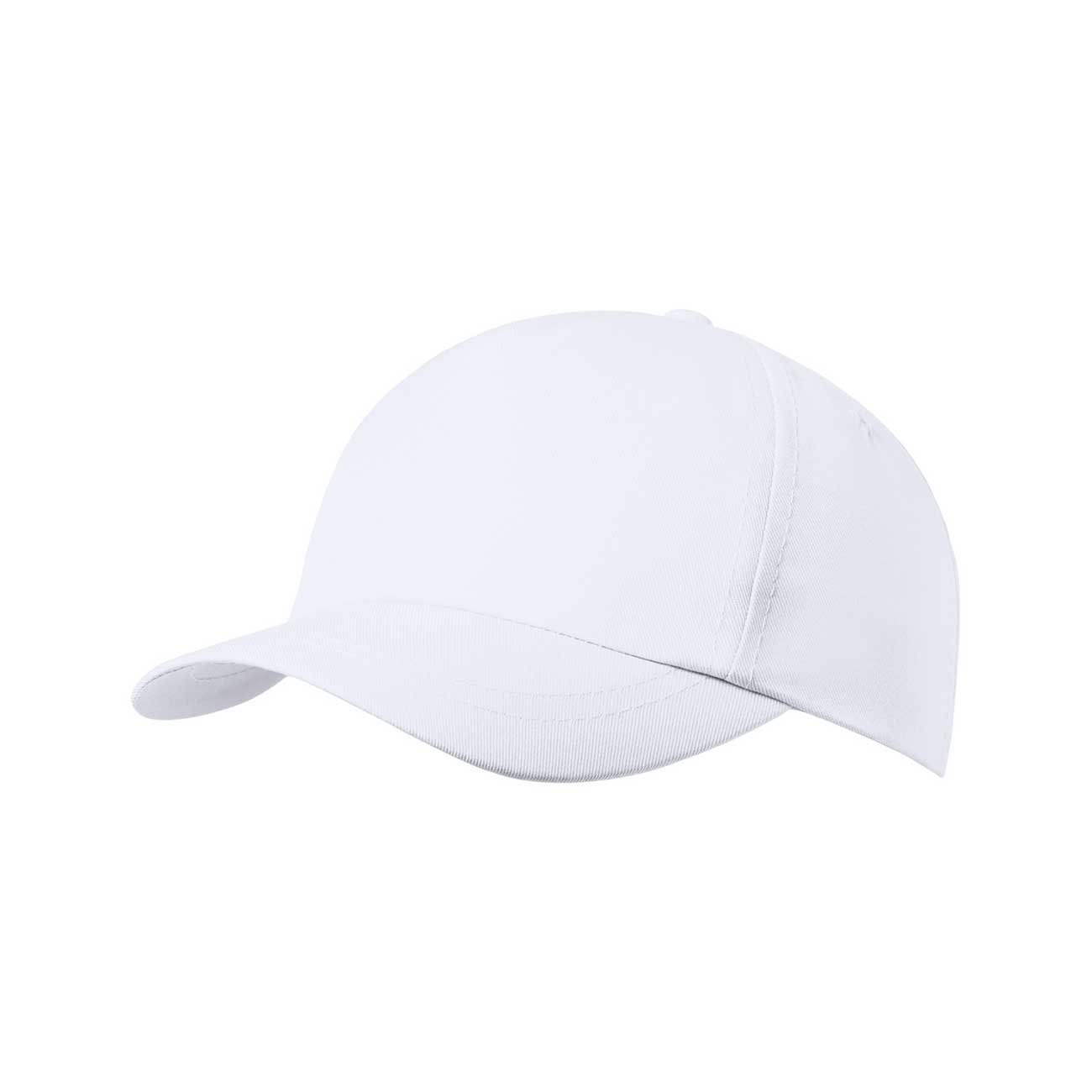 Cool Baseball Cap Rick, 5-panel, kids, polyester, white
