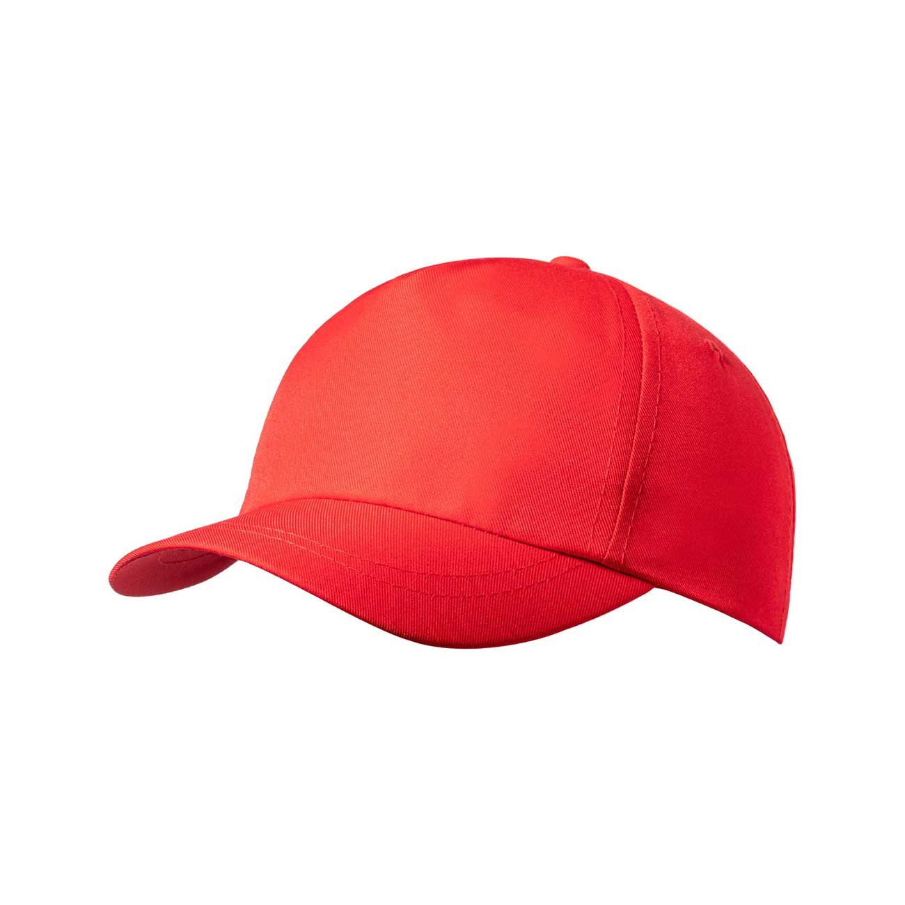 Cool Baseball cap Rick, 5-panel, kids, polyester, red