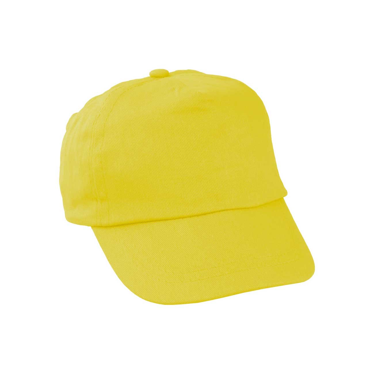 Cool Baseball Cap Sportkid, 5-panel, kids, cotton, yellow