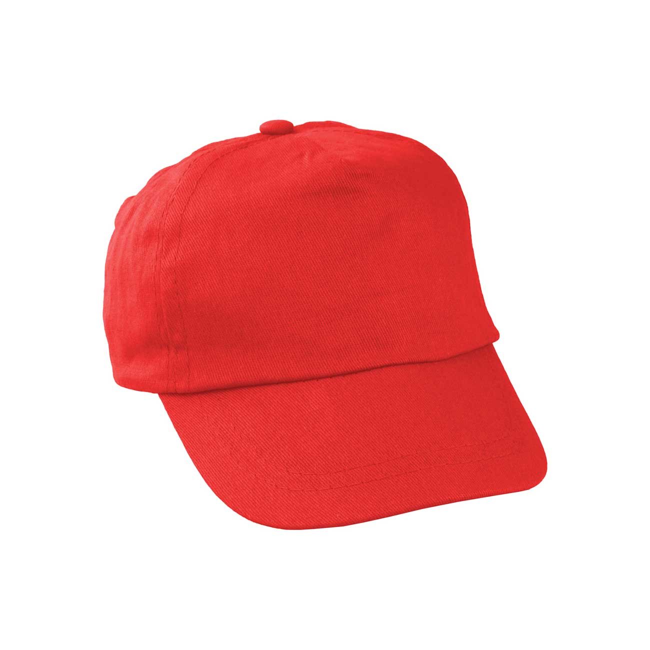 Cool Baseball cap Sportkid, 5-panel, kids, cotton, red