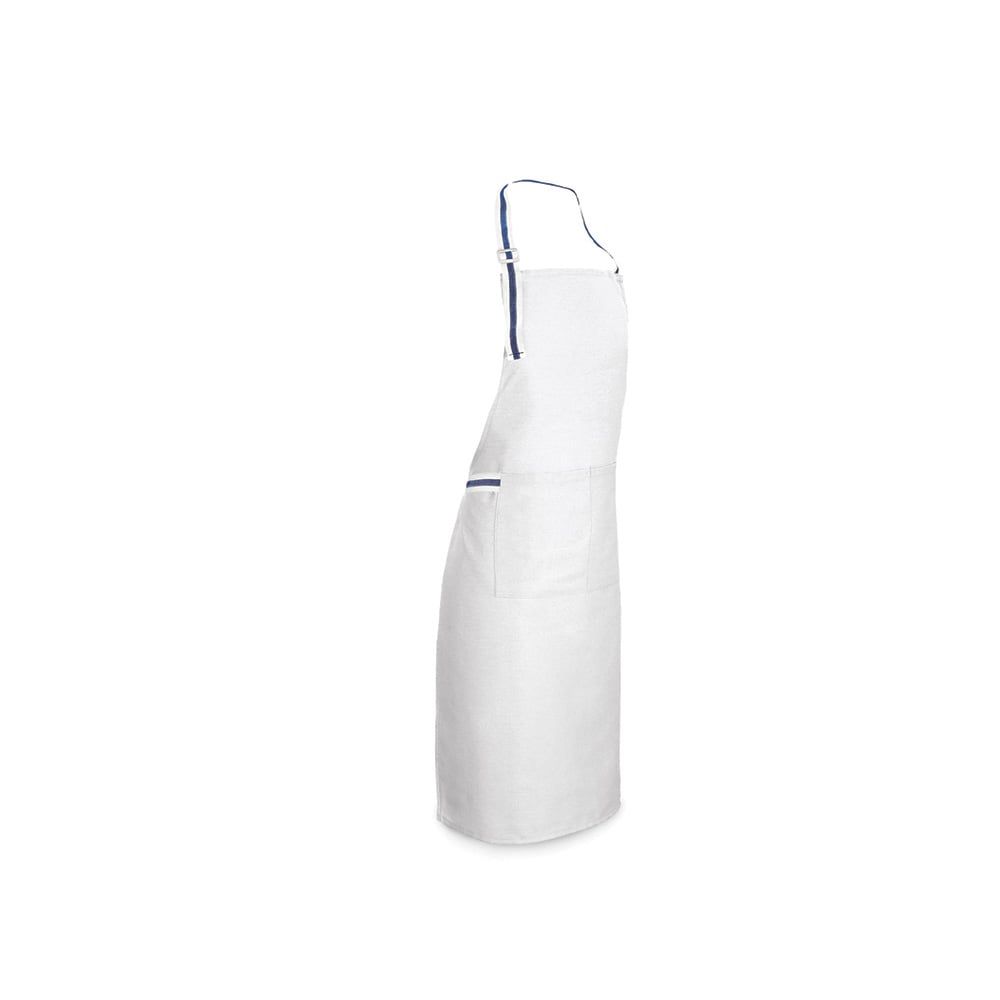 Apron Ginger, Cotton and Polyester, 65 x 85 cm, White