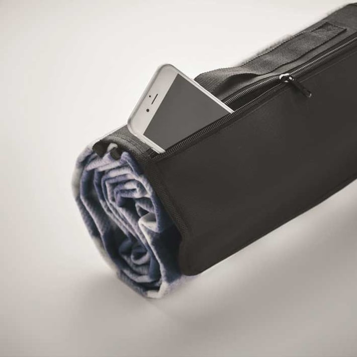 More Than Gifts Picnic blanket Caly, 120 x 150 cm, blue