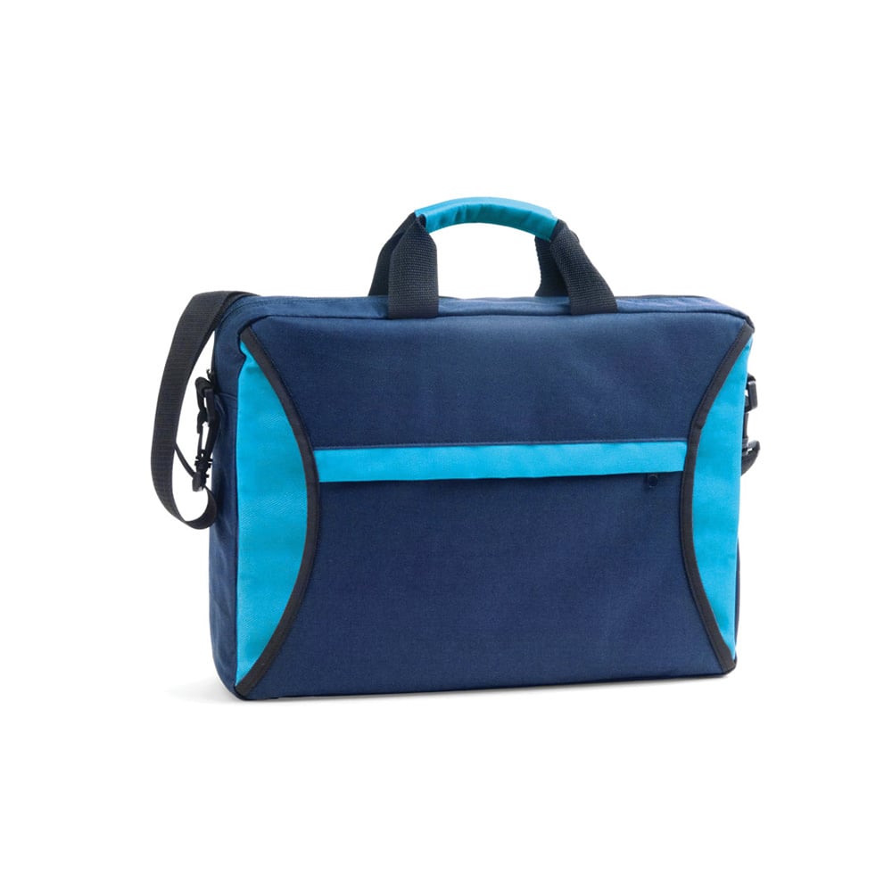 Hi!dea Document bag Seoul, 40 x 30 x 10 cm, polyester, blue