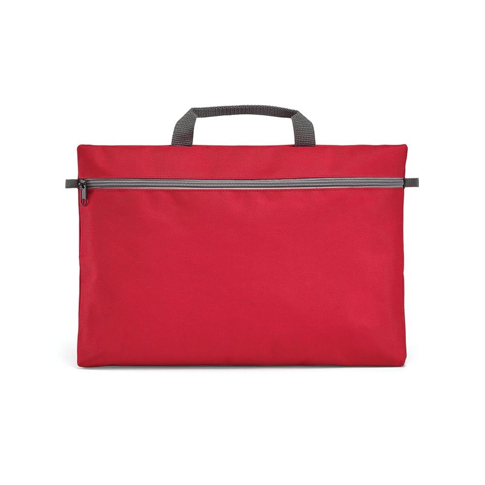 Hi!dea Document Bag Milo, 39 x 30 x 4 cm, polyester, red