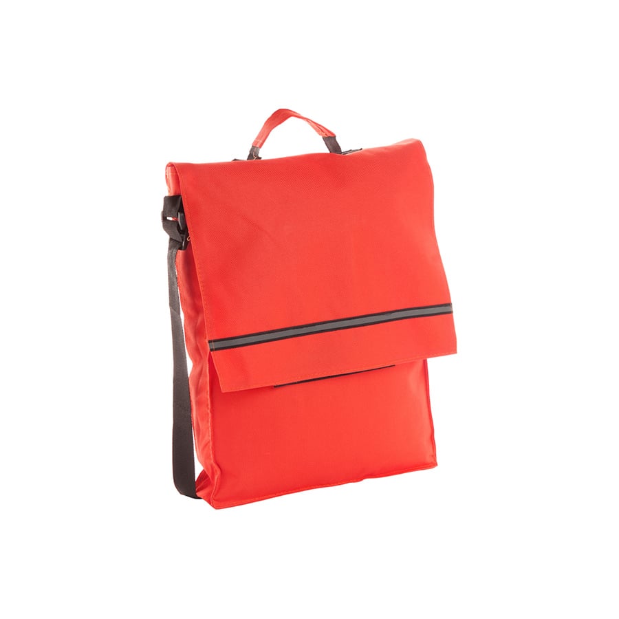 Cool Document bag Milan, 24 x 32 x 4 cm, polyester, red