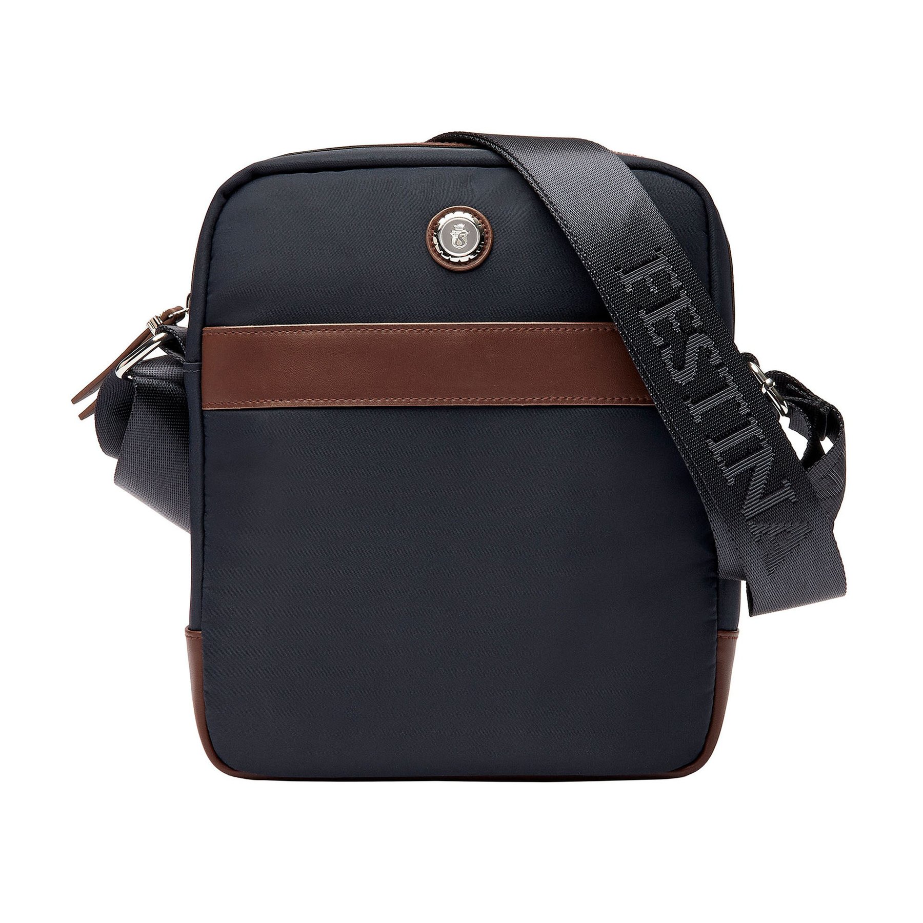 Festina Shoulder bag Button, men’s, blue-brown