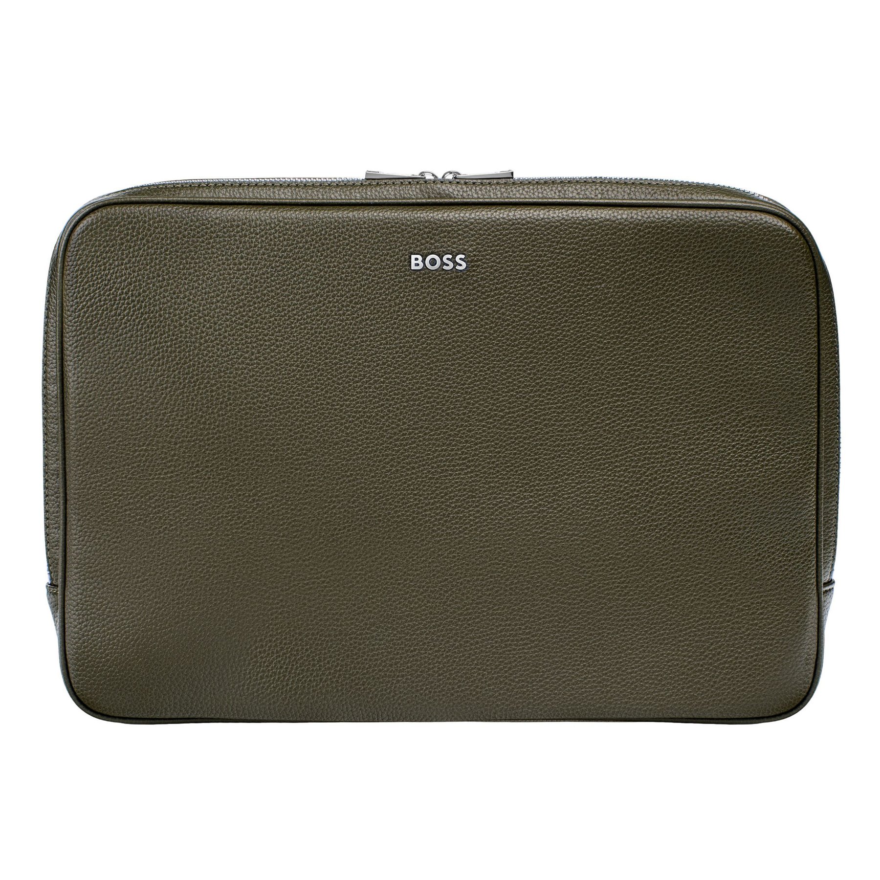 Hugo Boss Laptop bag Classic Grained, green