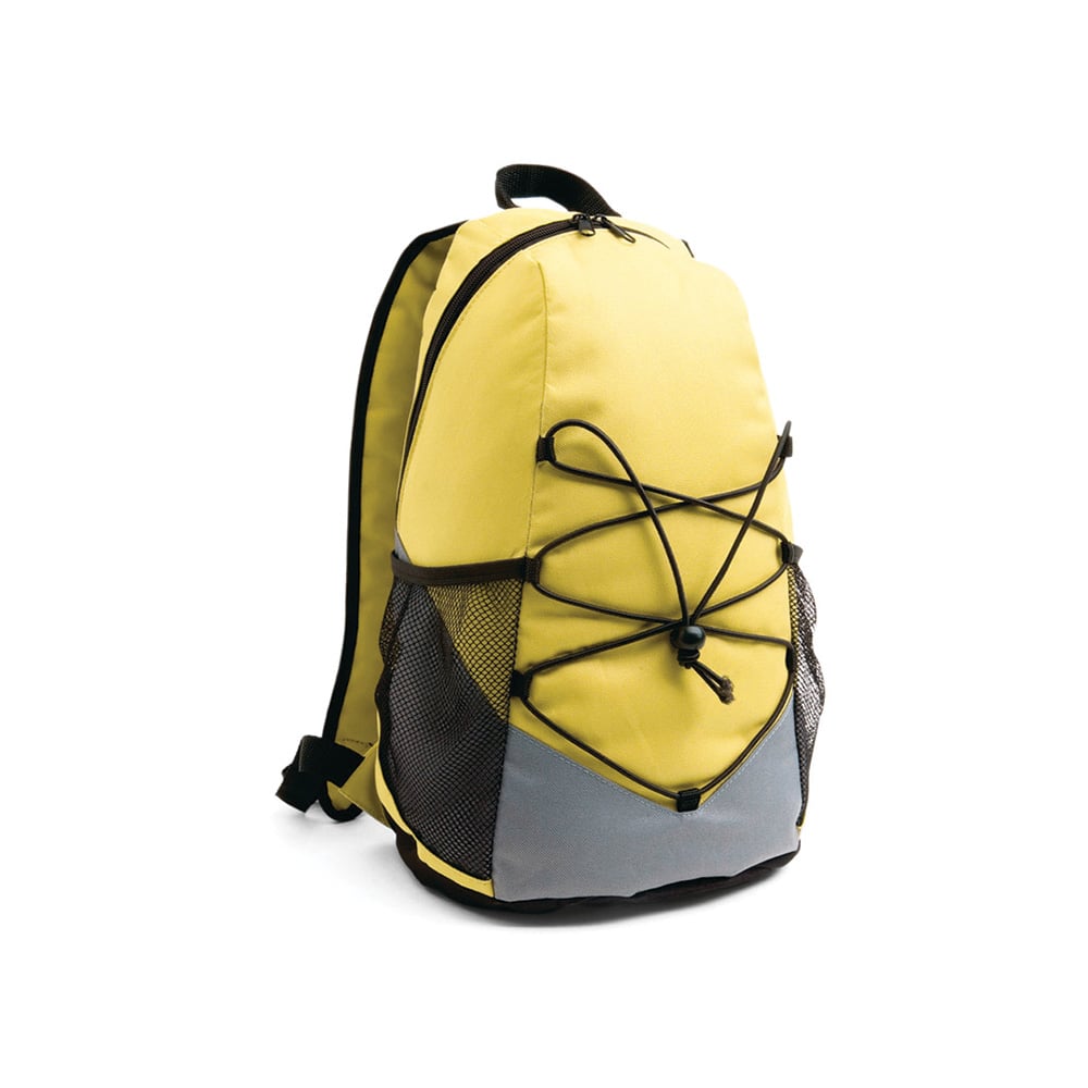 Hi!dea Backpack Turim, 25 x 42 x 18 cm, polyester, yellow