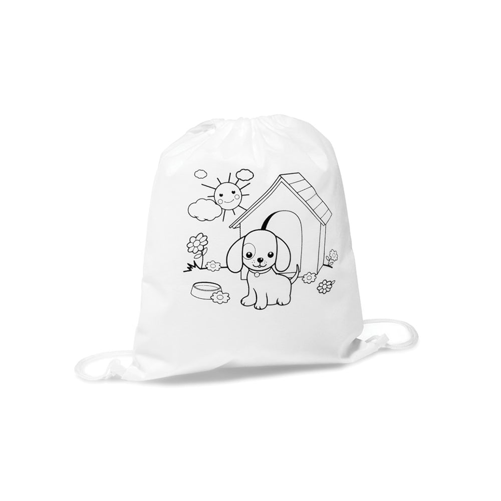 Hi!dea Draws backpack, children’s, with 4 markers