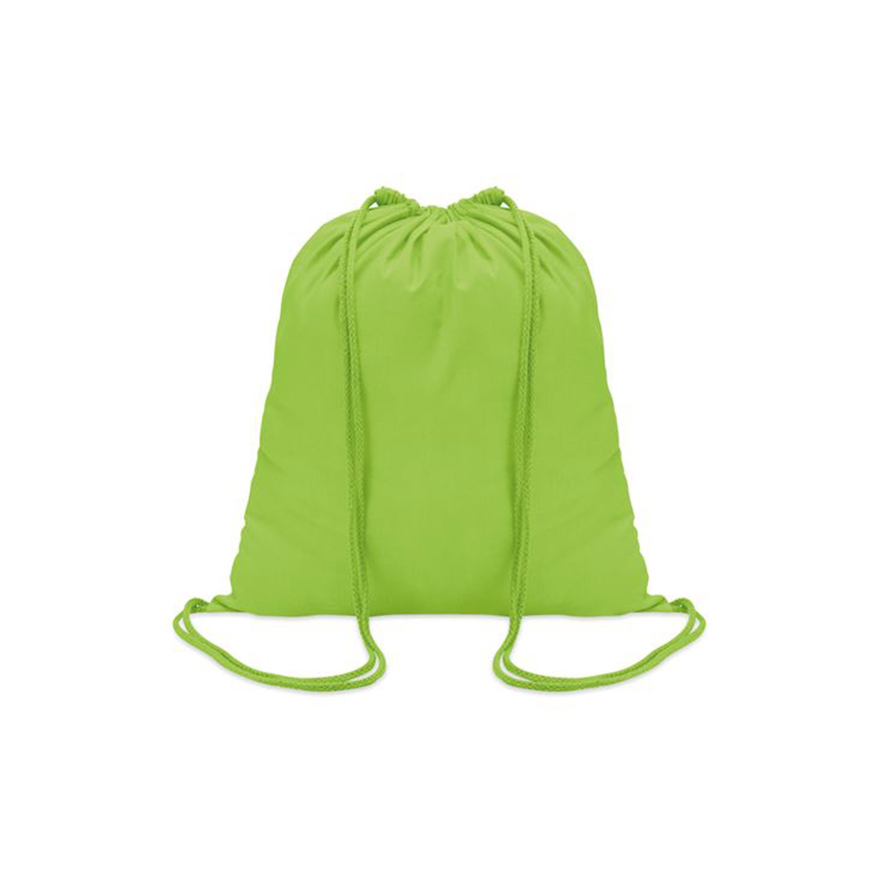 More Than Gifts Sports Bag Colored, drawstring type, cotton, green